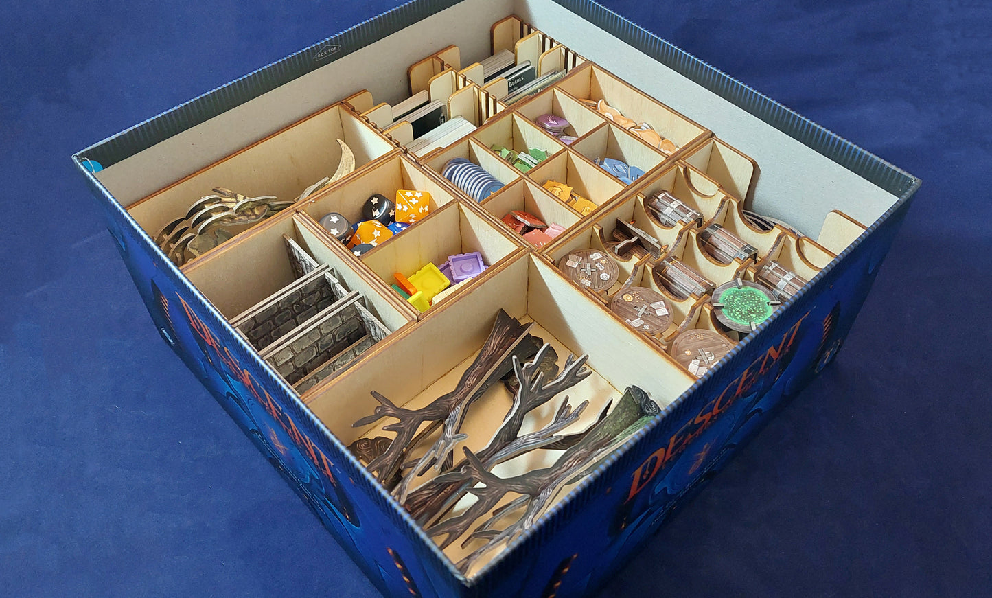 Descent: Legends of the Dark Box Organizer - Fancy But Functional