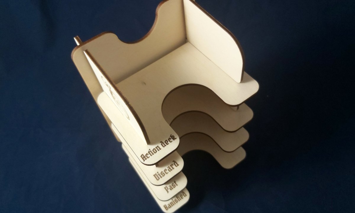 7th Continent Card Tower - Fancy But Functional