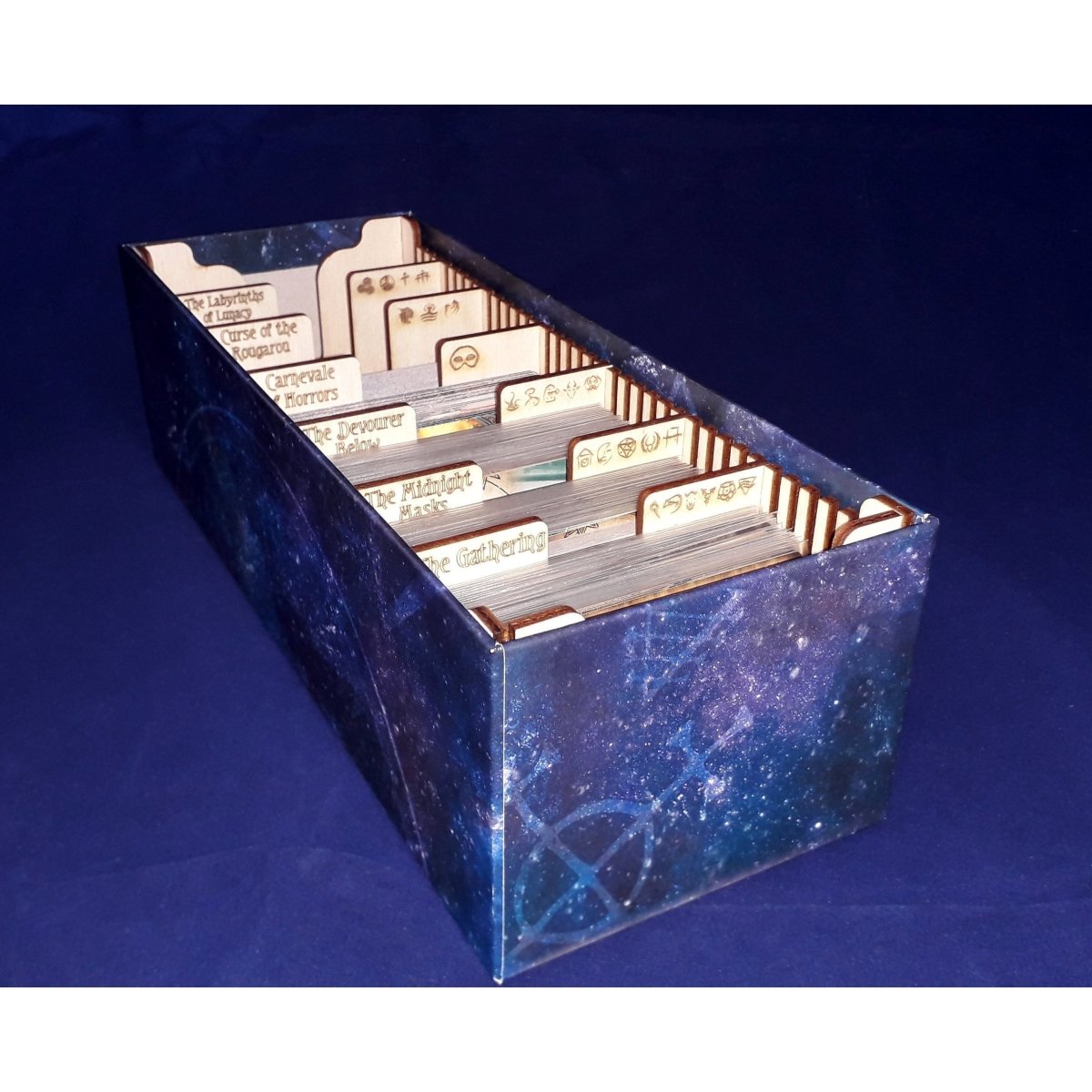 Arkham Horror LCG - Deluxe Expansion Box Organizer - Fancy But Functional