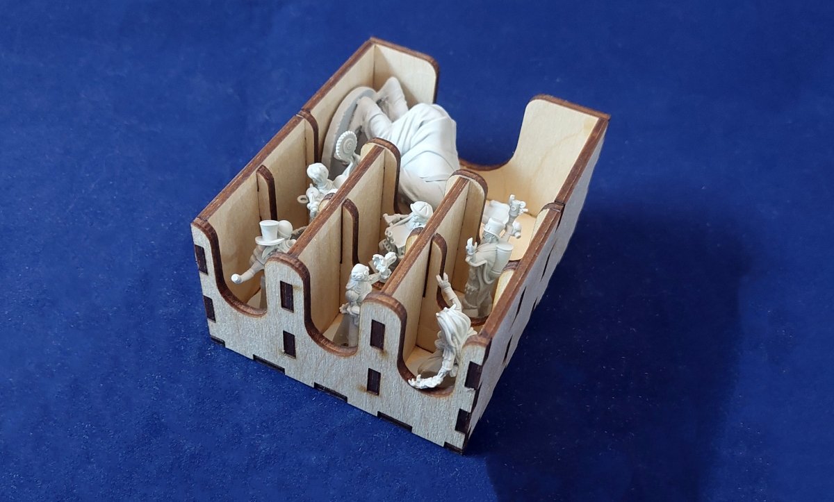 Crisis at Steamfall Box Organizer - Fancy But Functional
