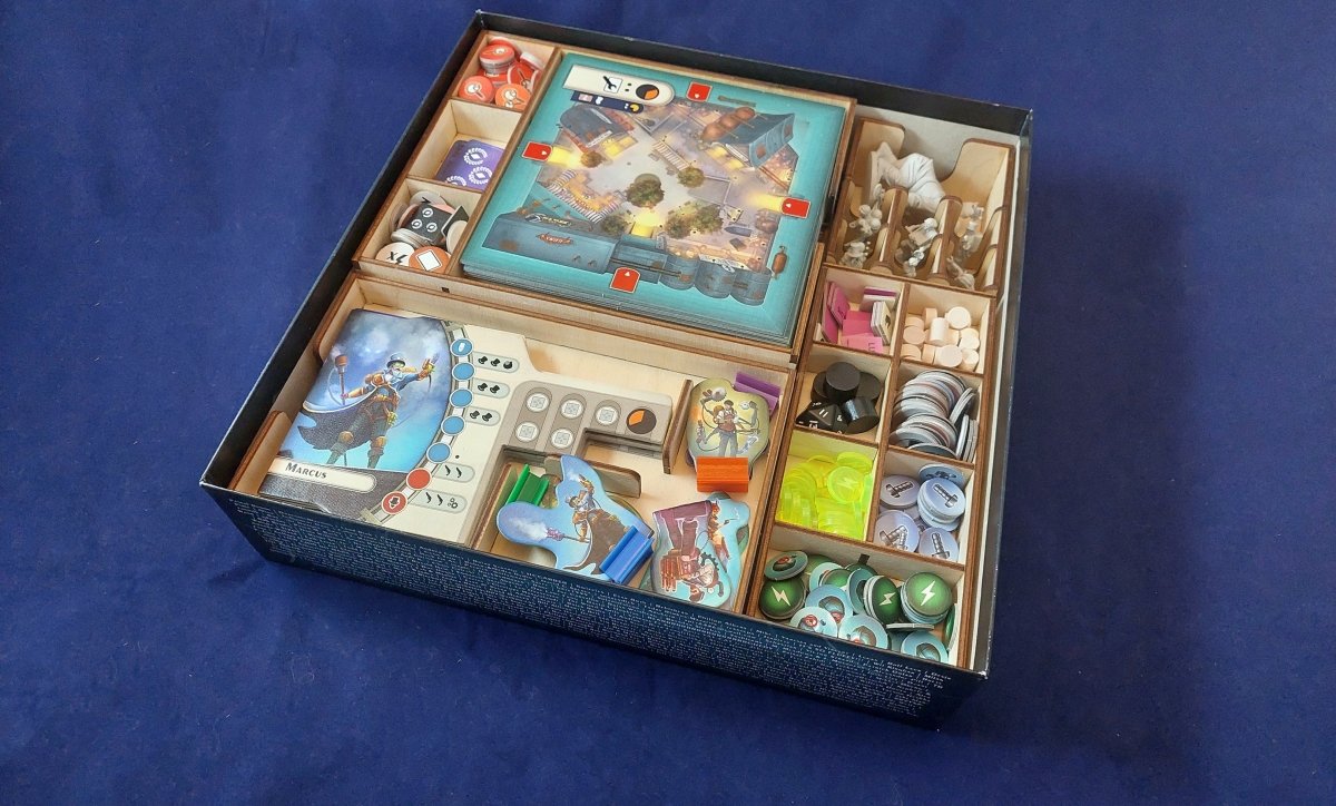 Crisis at Steamfall Box Organizer - Fancy But Functional