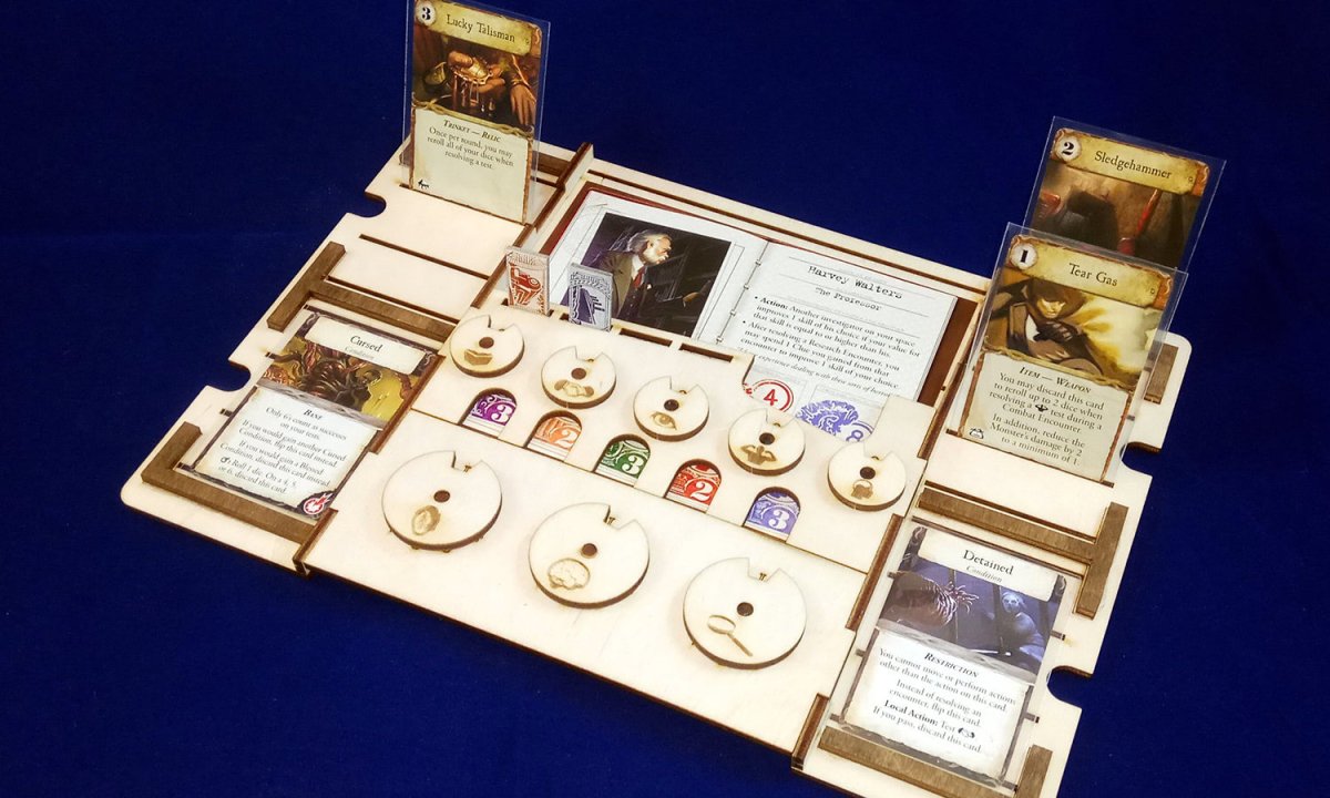 FFG Games Player Dashboard - Fancy But Functional