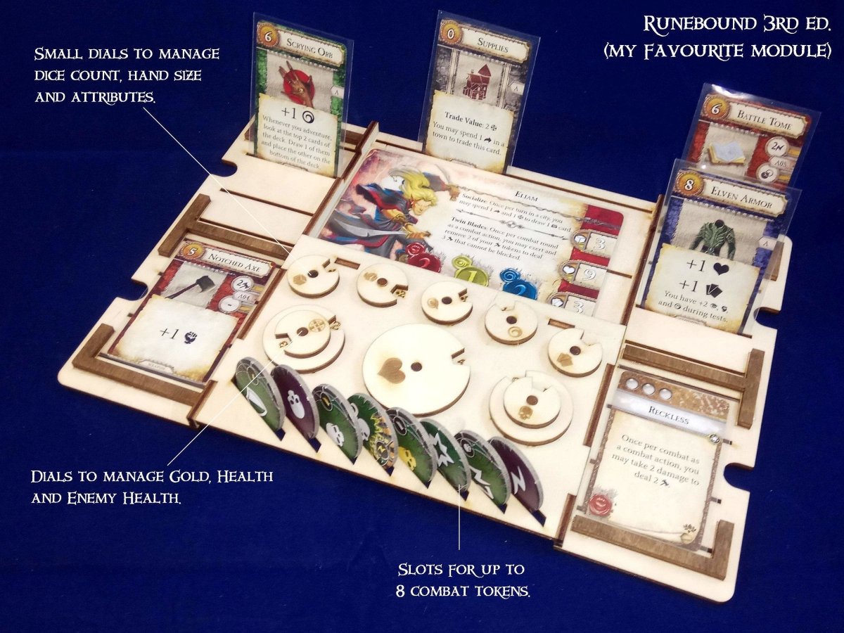 FFG Games Player Dashboard - Fancy But Functional