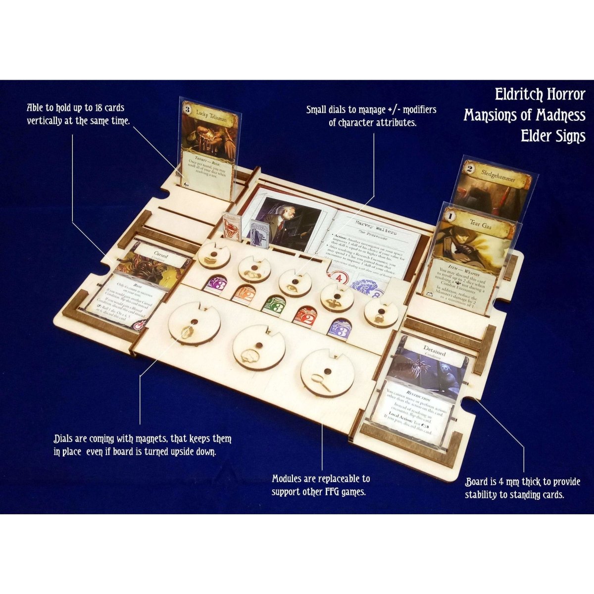FFG Games Player Dashboard - Fancy But Functional