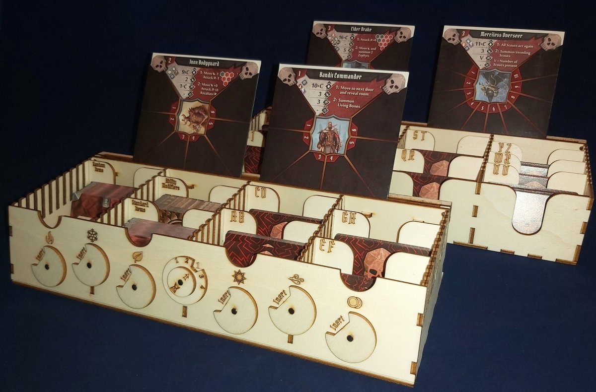 Gloomhaven (and Frosthaven) Central Console - Fancy But Functional