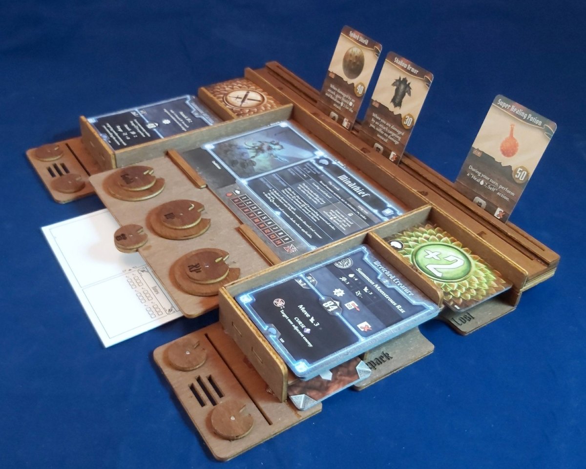 Gloomhaven (and Frosthaven) Player Dashboard - Fancy But Functional