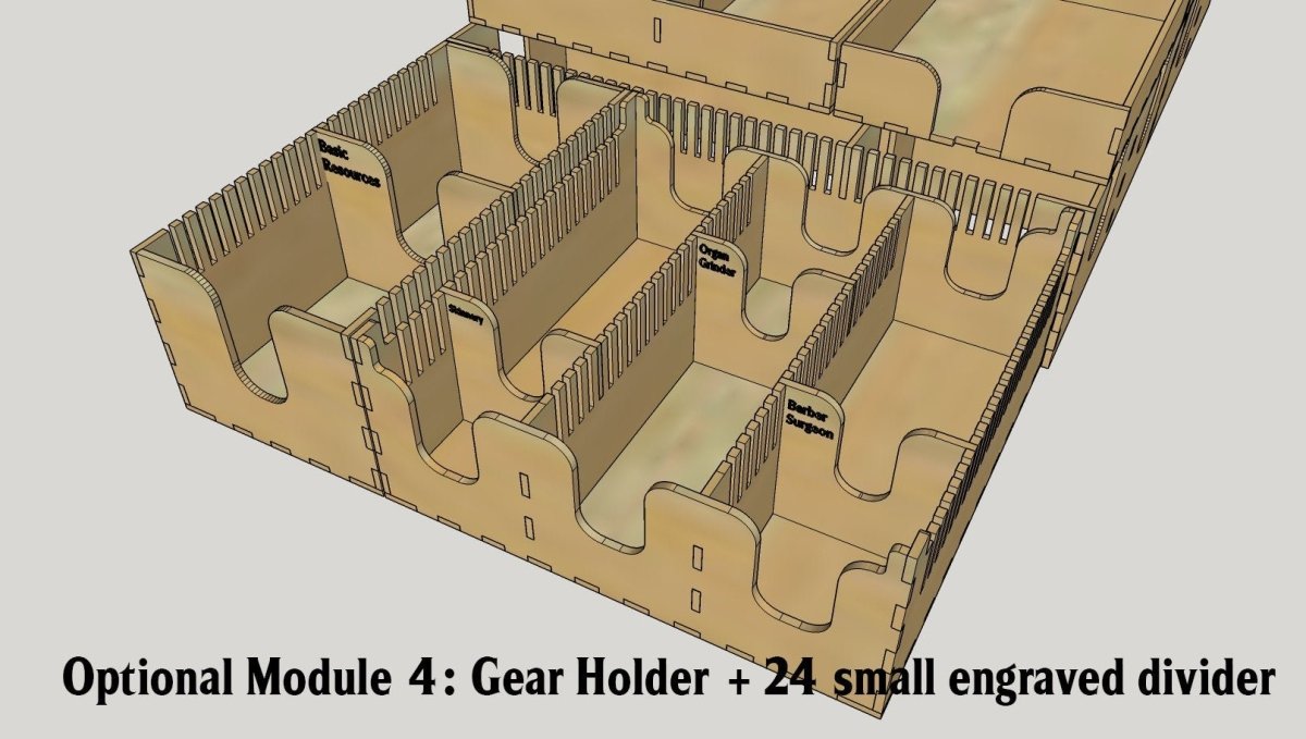KDM Box Organizer (All Expansions + Base Game) - Fancy But Functional