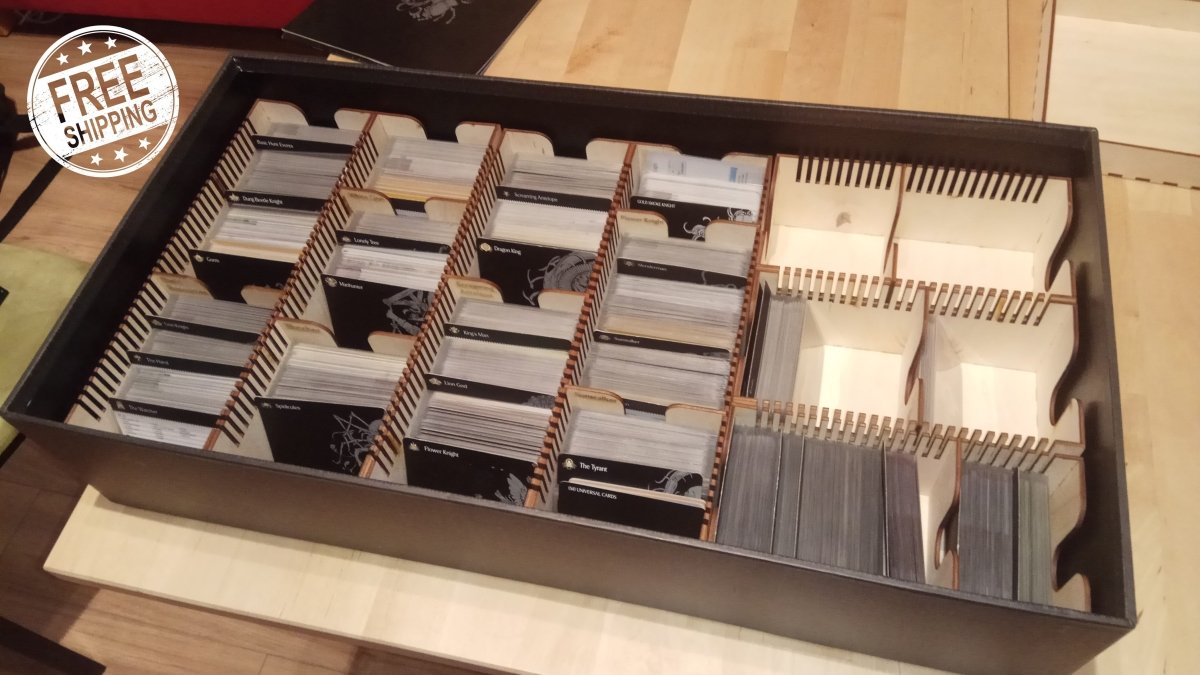 KDM Box Organizer (All Expansions + Base Game) - Fancy But Functional