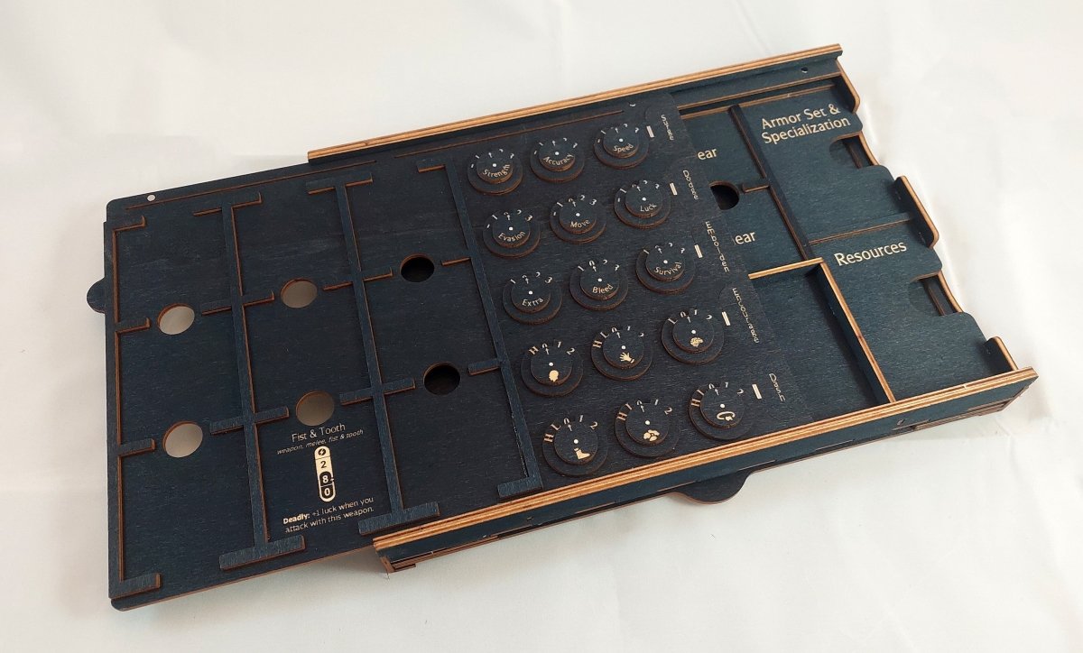 KDM Player Dashboard (3 levels) - Fancy But Functional
