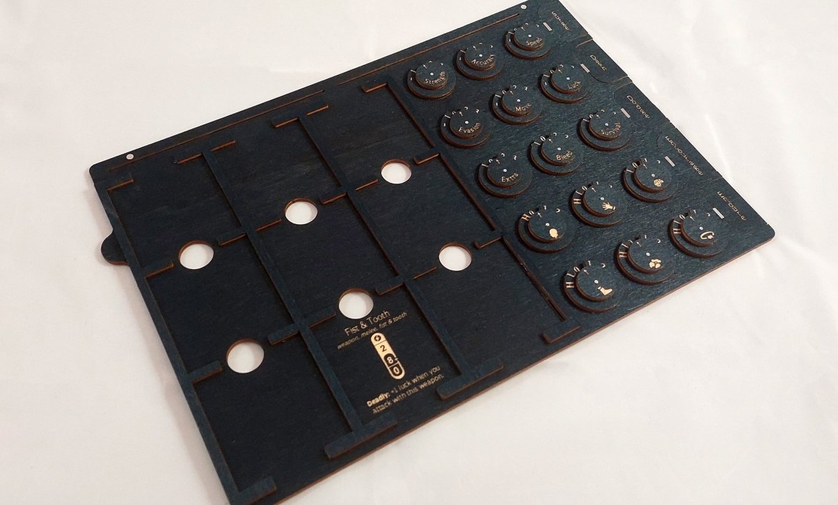 KDM Player Dashboard (3 levels) - Fancy But Functional