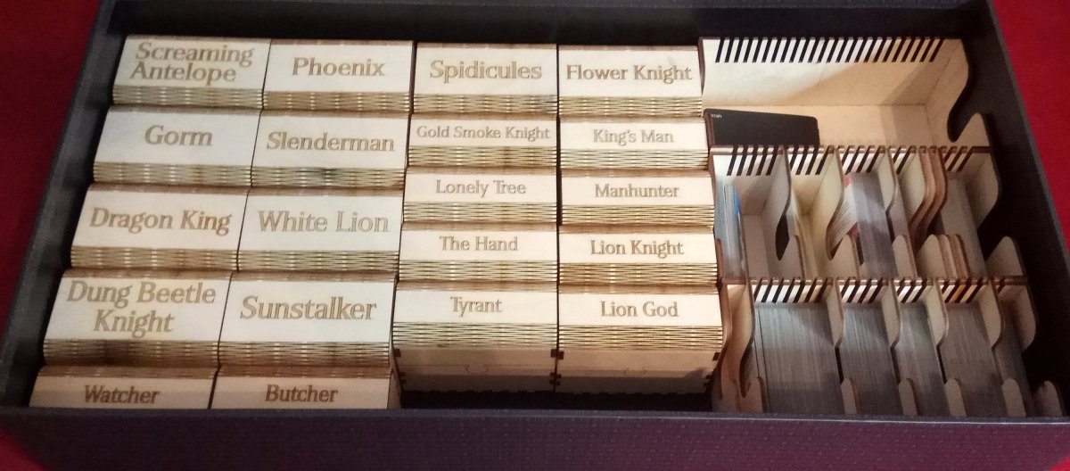 KDM Premium Box Organizer (All Expansions + Base Game) - Fancy But Functional