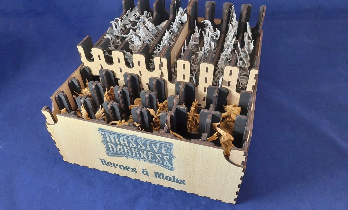 Massive Darkness 2 Heroes & Mobs Box - Fancy But Functional