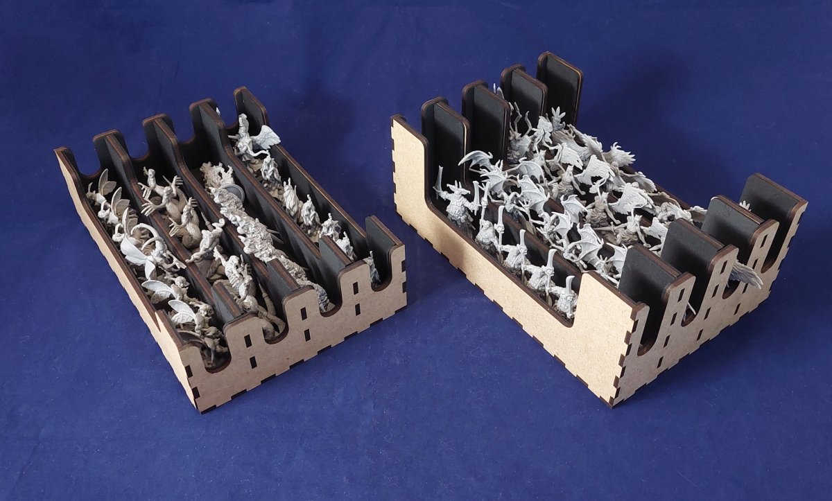 Massive Darkness 2 Heroes & Mobs Box - Fancy But Functional
