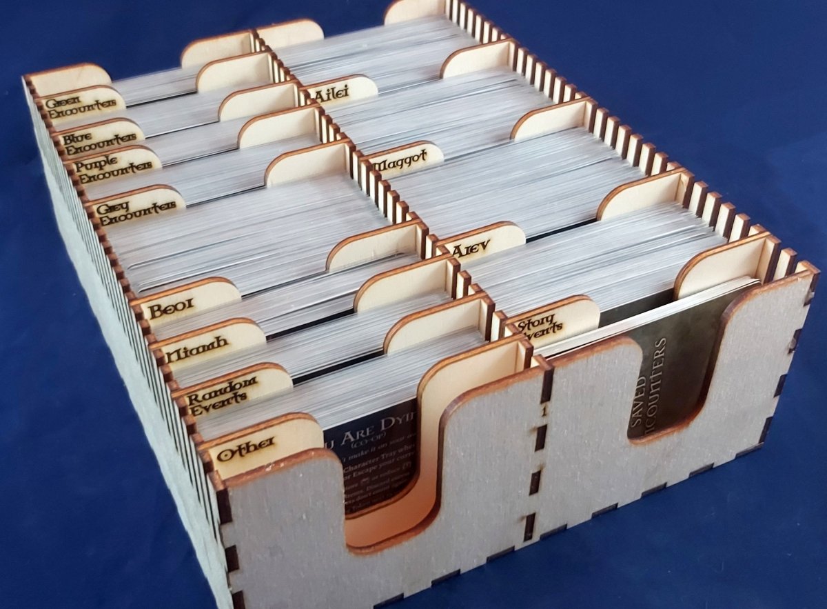 Tainted Grail Box Organizer - Core Game - Fancy But Functional