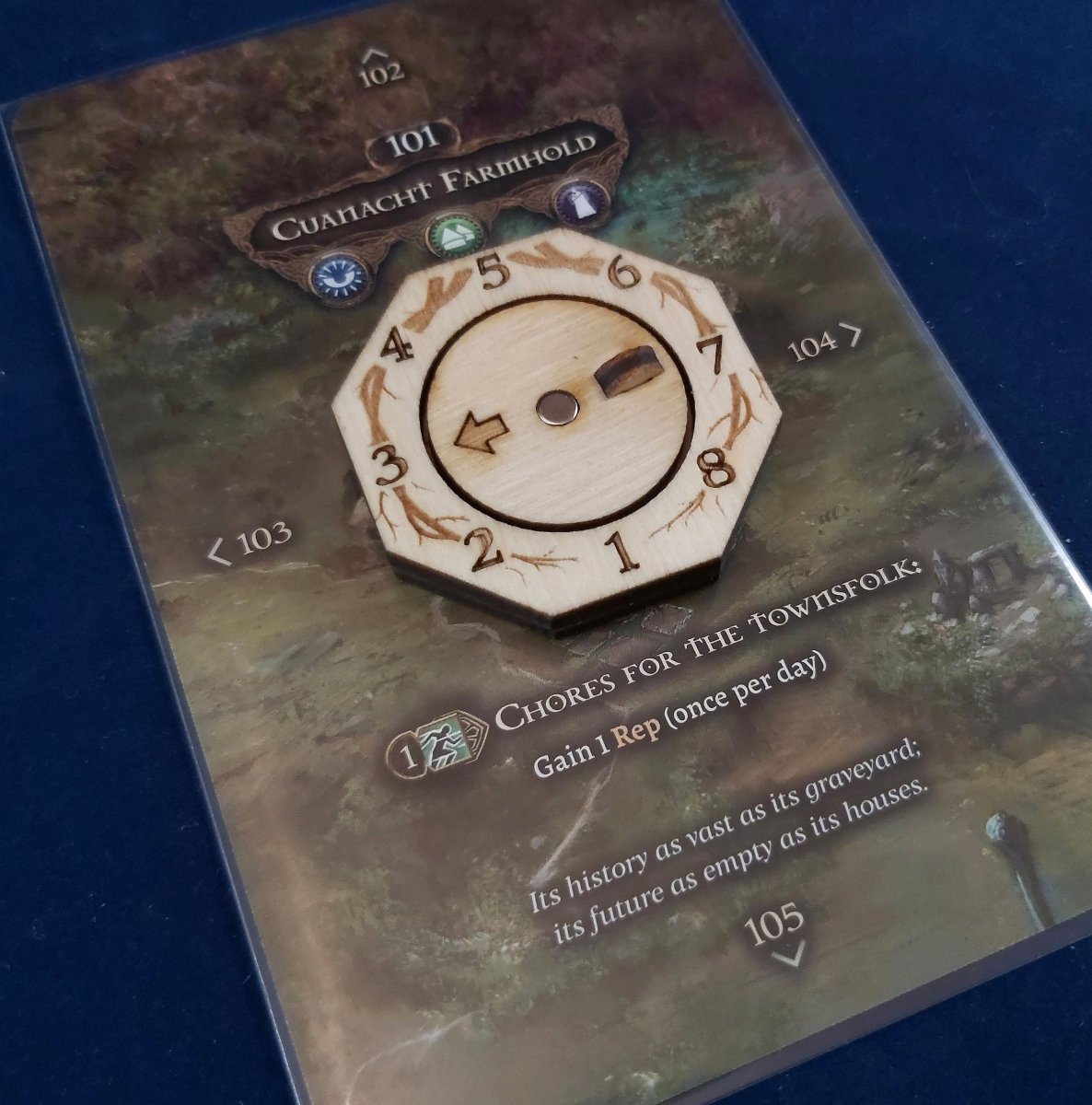 Tainted Grail Menhir Counter - Fancy But Functional