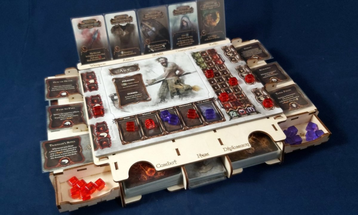 Tainted Grail Player Dashboard - Fancy But Functional