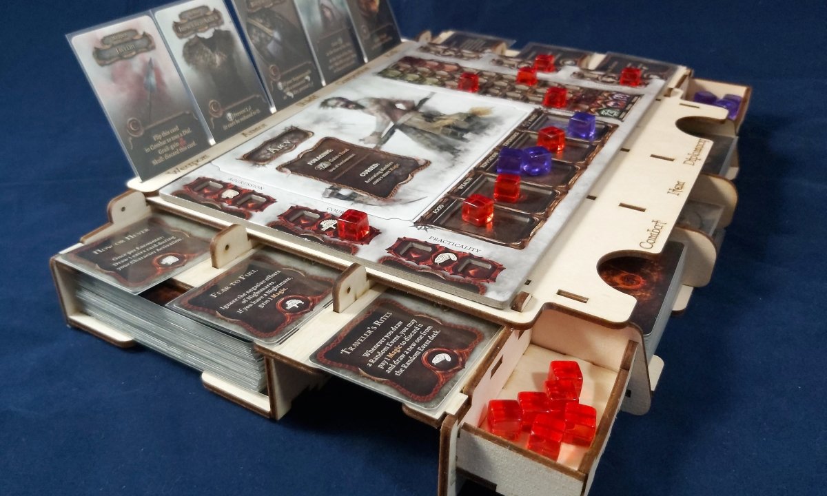 Tainted Grail Player Dashboard - Fancy But Functional