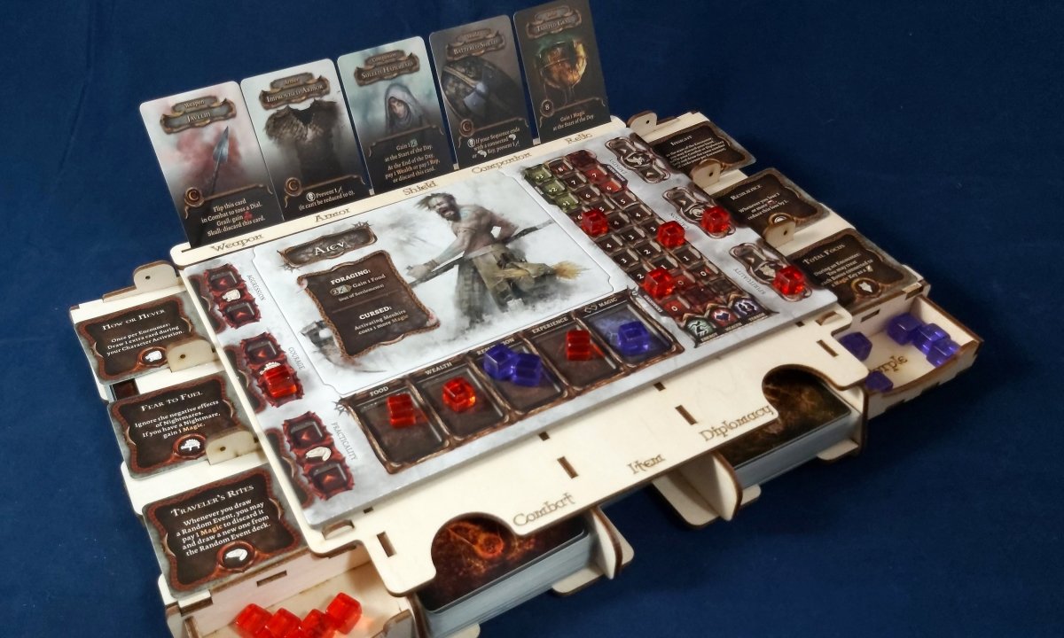 Tainted Grail Player Dashboard - Fancy But Functional