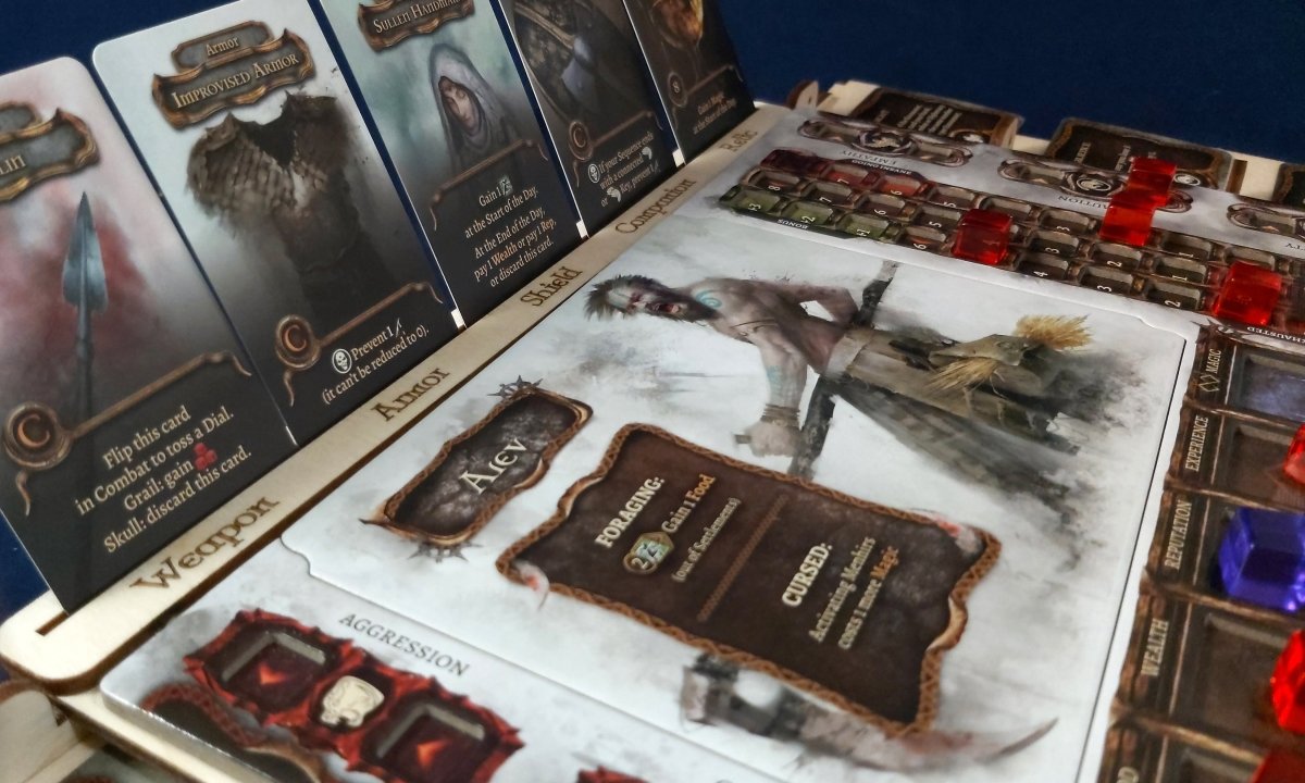 Tainted Grail Player Dashboard - Fancy But Functional