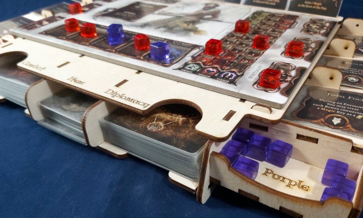 Tainted Grail Player Dashboard - Fancy But Functional