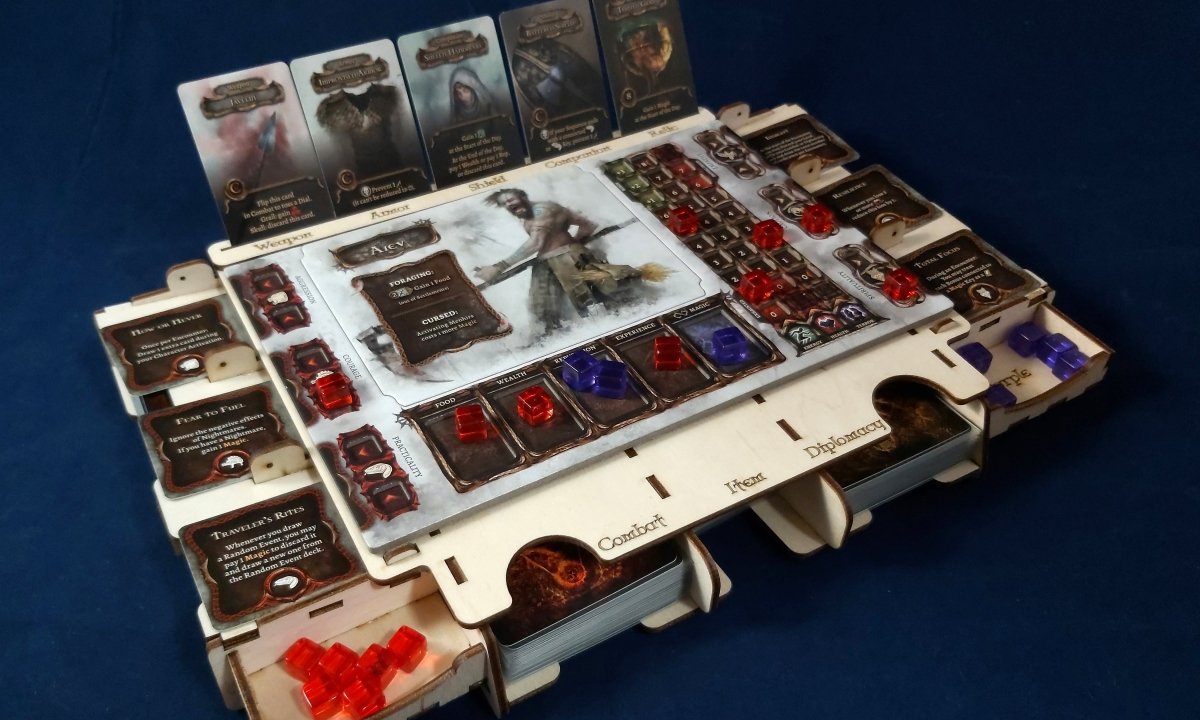 Tainted Grail Player Dashboard - Fancy But Functional