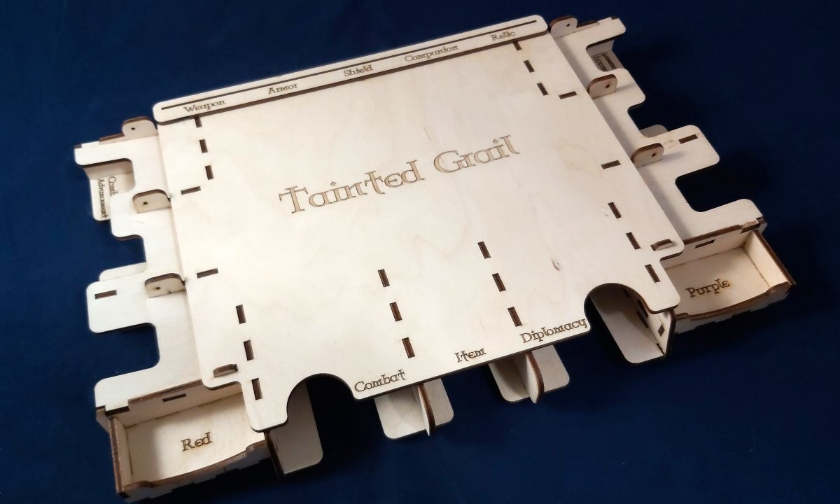 Tainted Grail Player Dashboard - Fancy But Functional