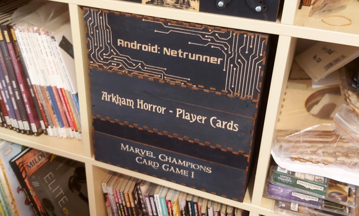 Universal Card Holder Box - Fancy But Functional