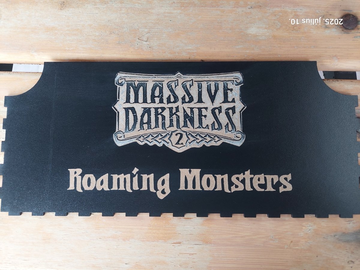 Massive Darkness 2 Tiles & Dashboards box - Fancy But Functional
