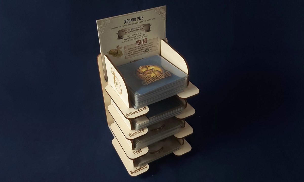 7th Continent Card Tower - Fancy But Functional
