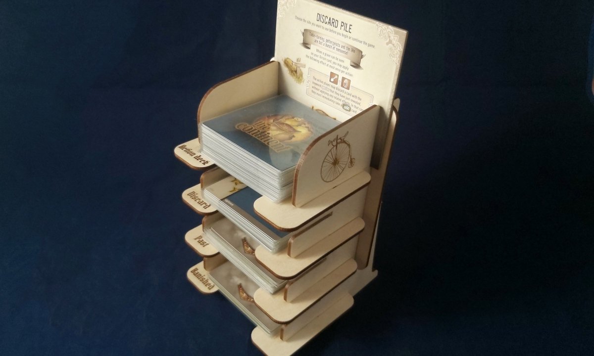 7th Continent Card Tower - Fancy But Functional