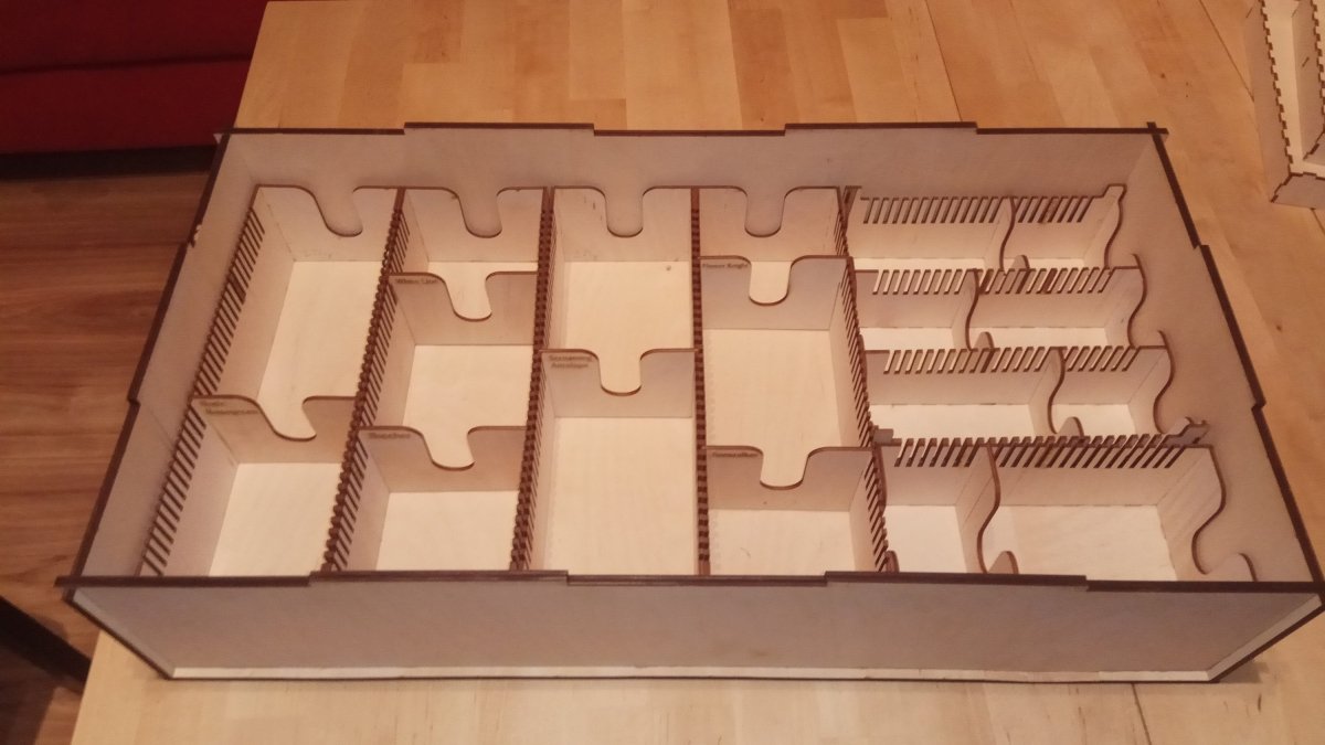 KDM Box Organizer (All Expansions + Base Game) - Fancy But Functional