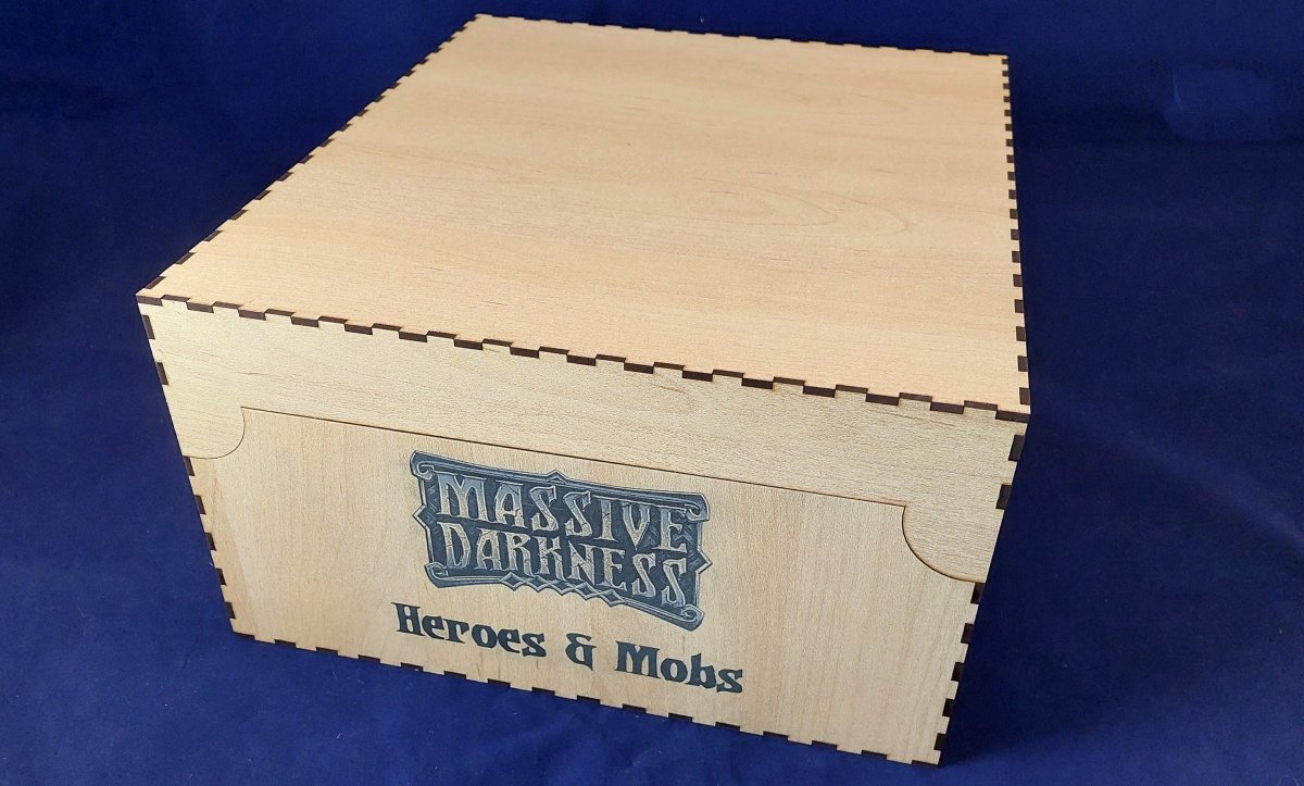 Massive Darkness 2 Heroes & Mobs Box - Fancy But Functional