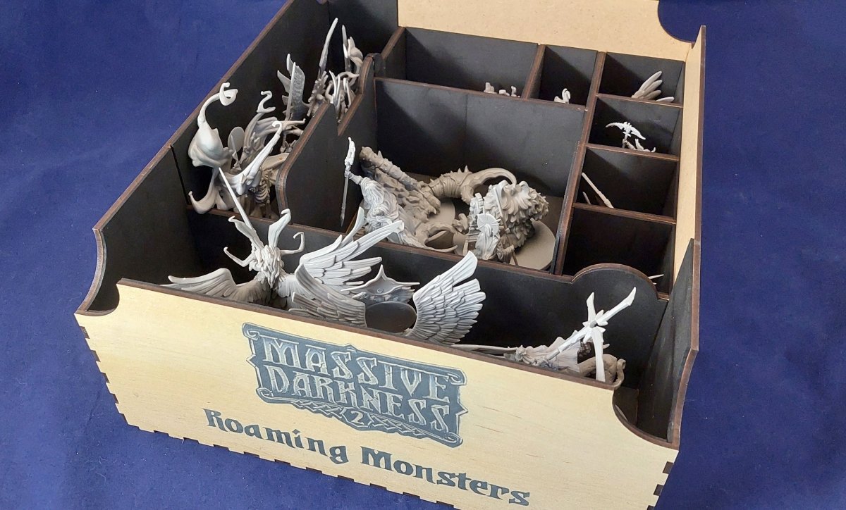 Massive Darkness 2 Roaming Monsters Box - Fancy But Functional