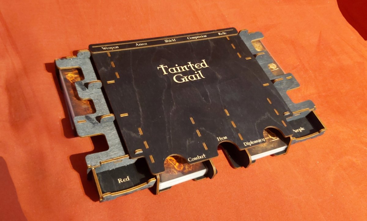 Tainted Grail Player Dashboard - Fancy But Functional